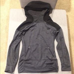 Gray North Face Hoodie/Jacket
